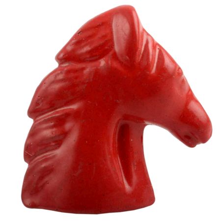 Red Horse Metal Knobs 
